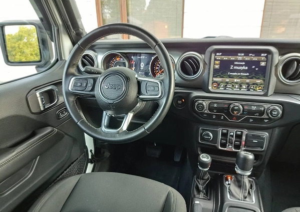 Jeep Wrangler cena 142000 przebieg: 66000, rok produkcji 2018 z Zamość małe 254